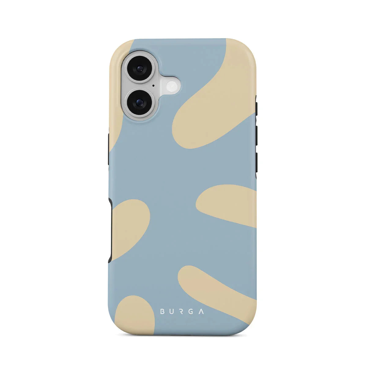 Husa de protectie BURGA pentru iPhone 17, Bleu/Galben - iSTYLE.ro