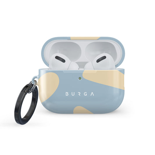 Husa de protectie BURGA pentru AirPods Pro 3, Bleu/Galben - iSTYLE.ro