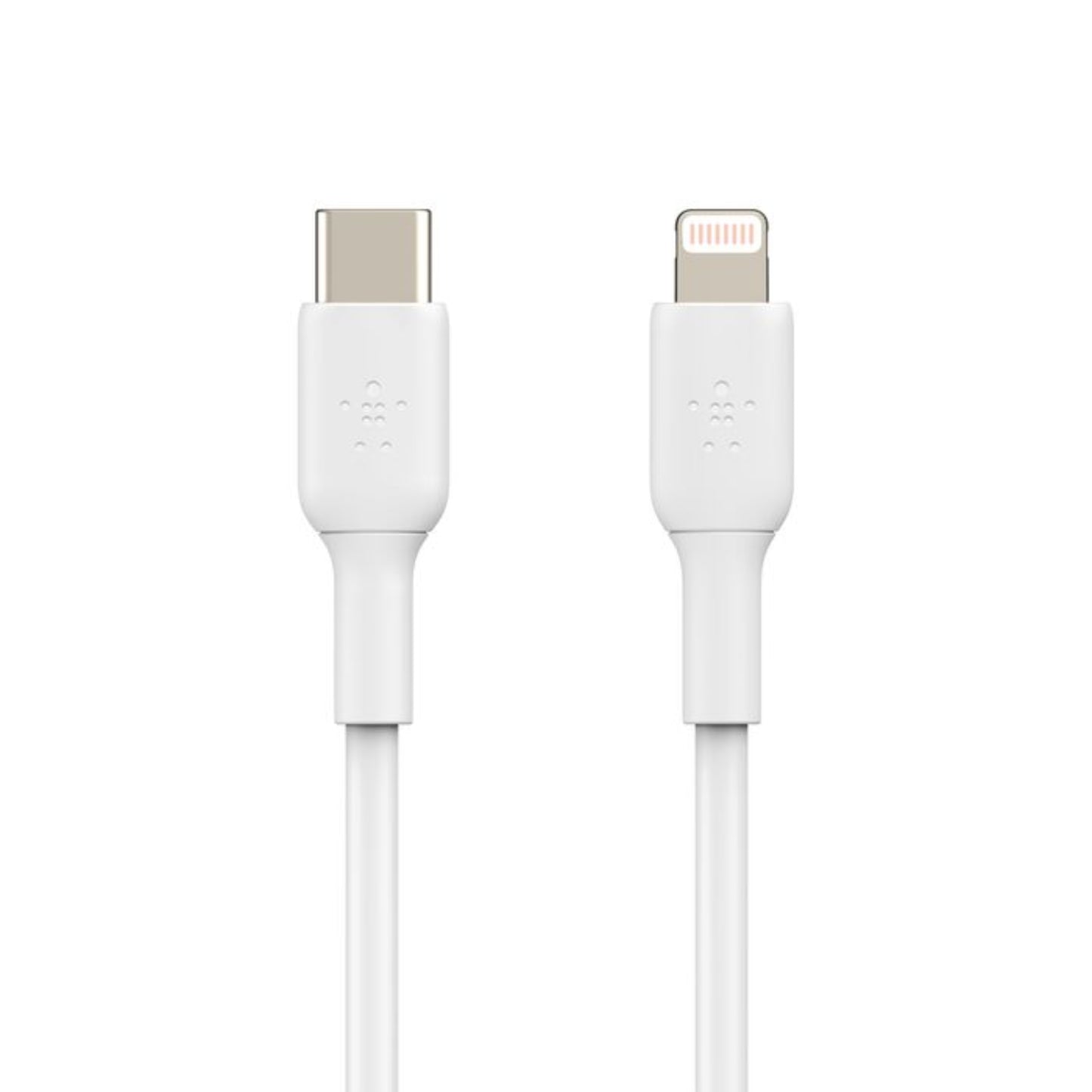 Cablu de date Belkin USB-C la Lightning, 1m, Alb