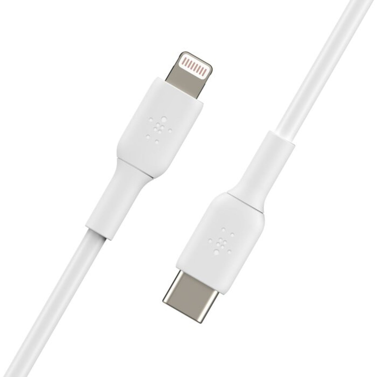 Cablu de date Belkin USB-C la Lightning, 1m, Alb