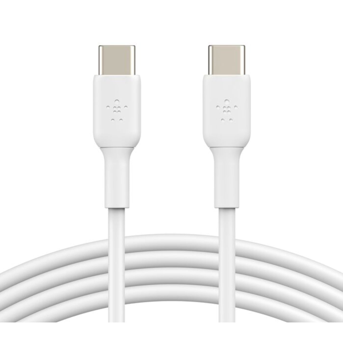 Cablu de date Belkin USB-C la USB-C, 1m, Alb