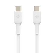 Cablu de date Belkin USB-C la USB-C, 1m, Alb
