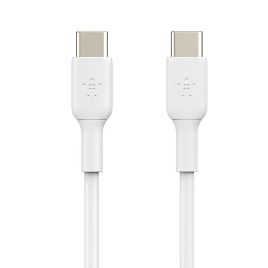 Cablu de date Belkin USB-C la USB-C, 1m, Alb