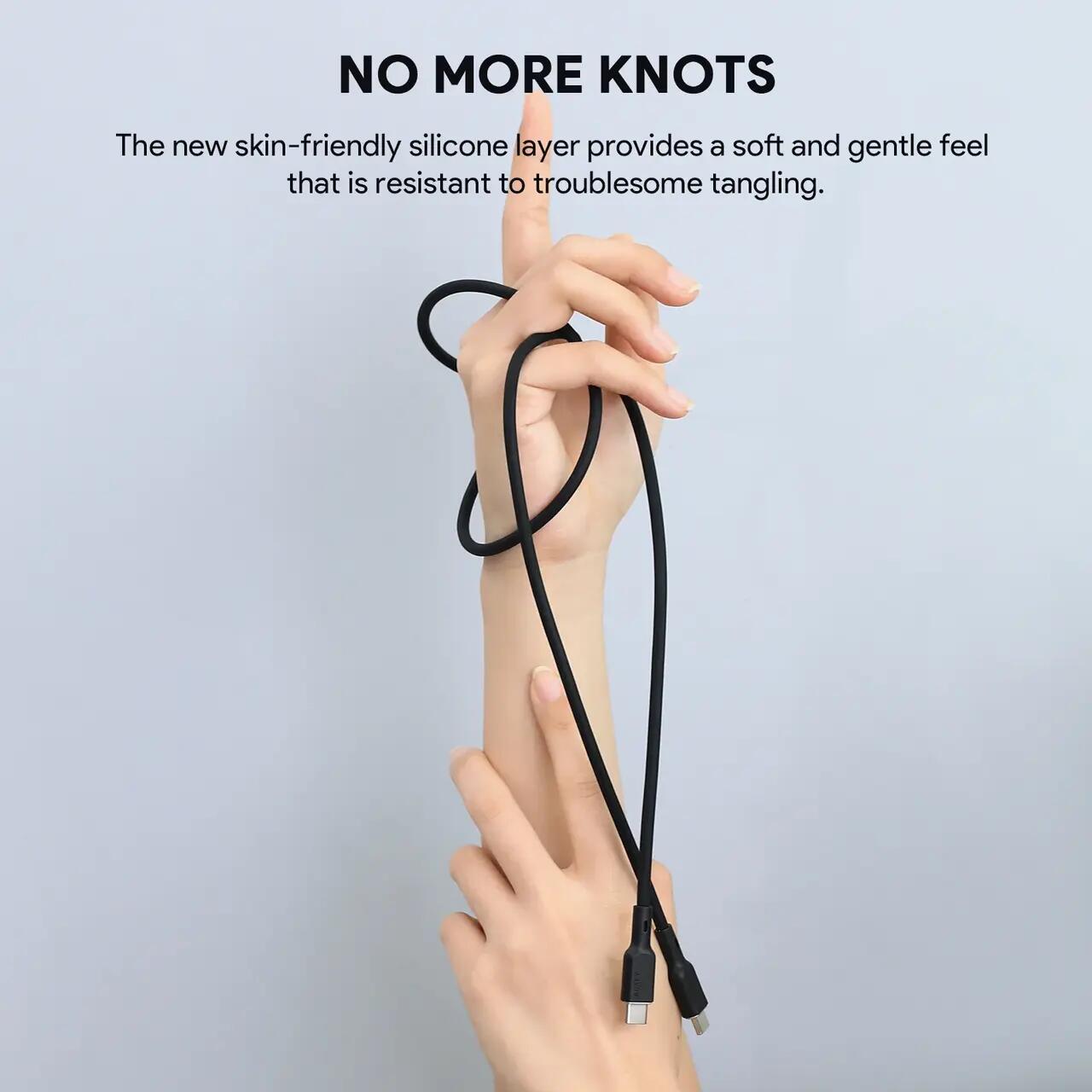 Cablu de date AUKEY, USB-C la USB-C, 100W, 1.8 m, Negru