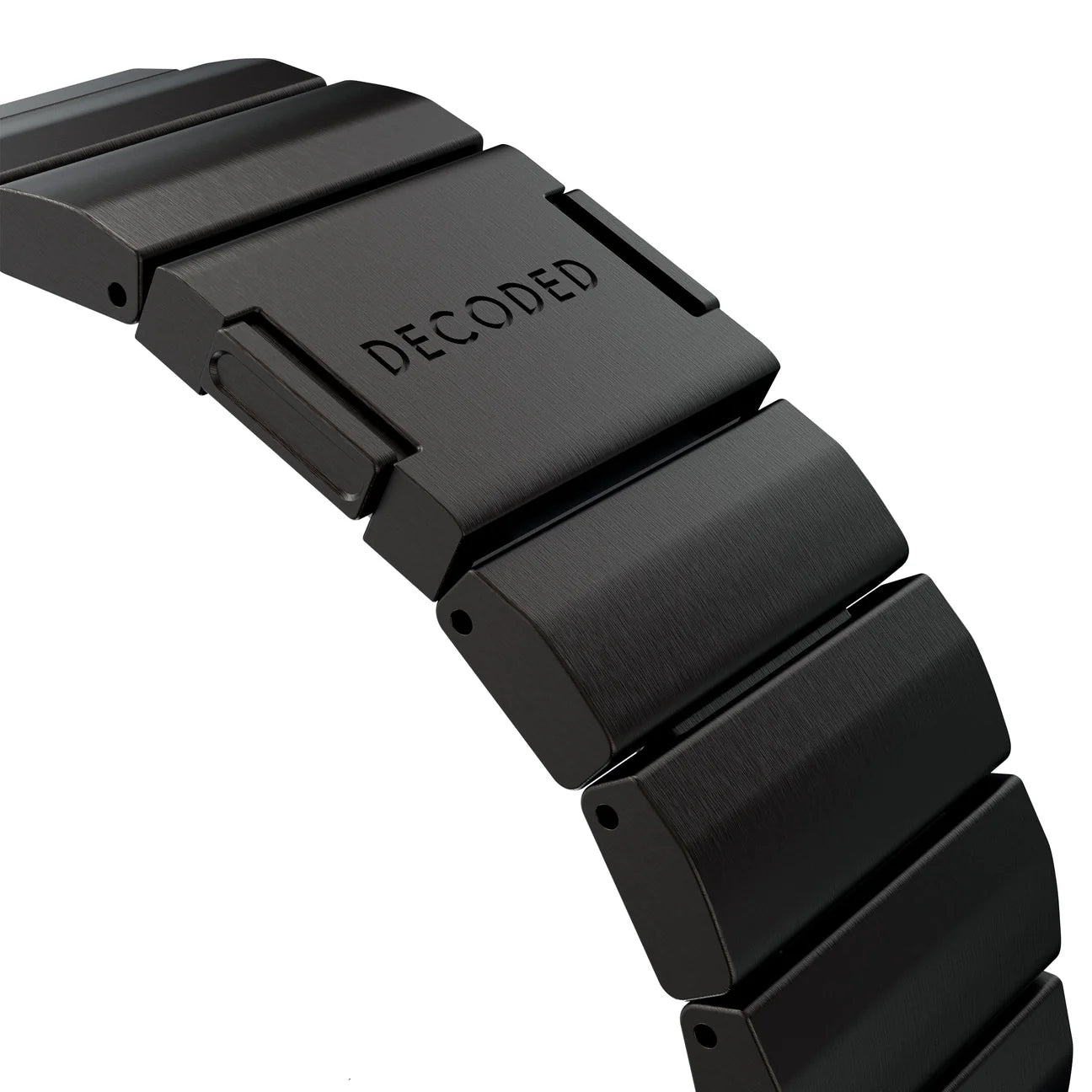 Curea Decoded Titanium Watch Band pentru AppleWatch 44/46/49 mm, Negru