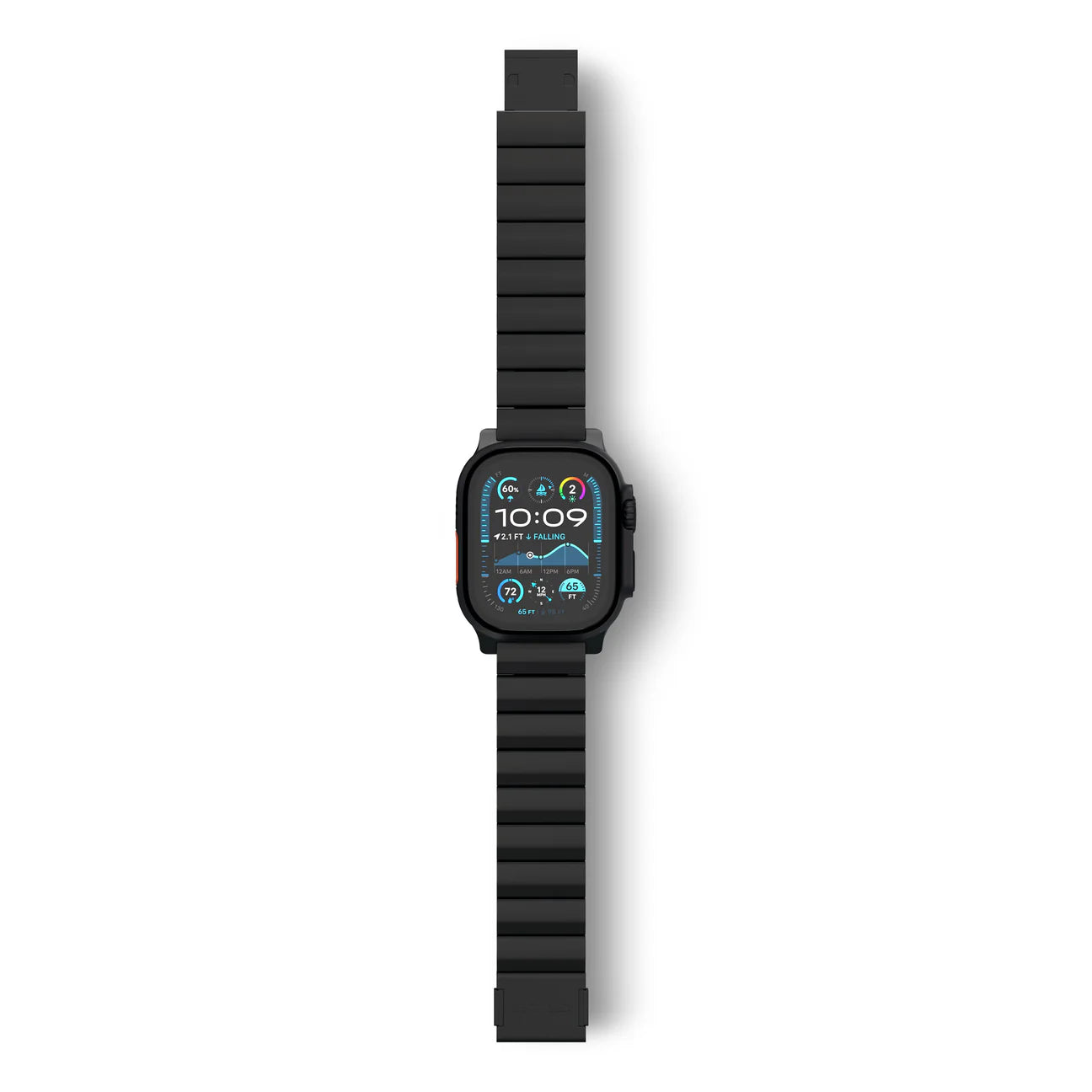 Curea Decoded Titanium Watch Band pentru AppleWatch 44/46/49 mm, Negru
