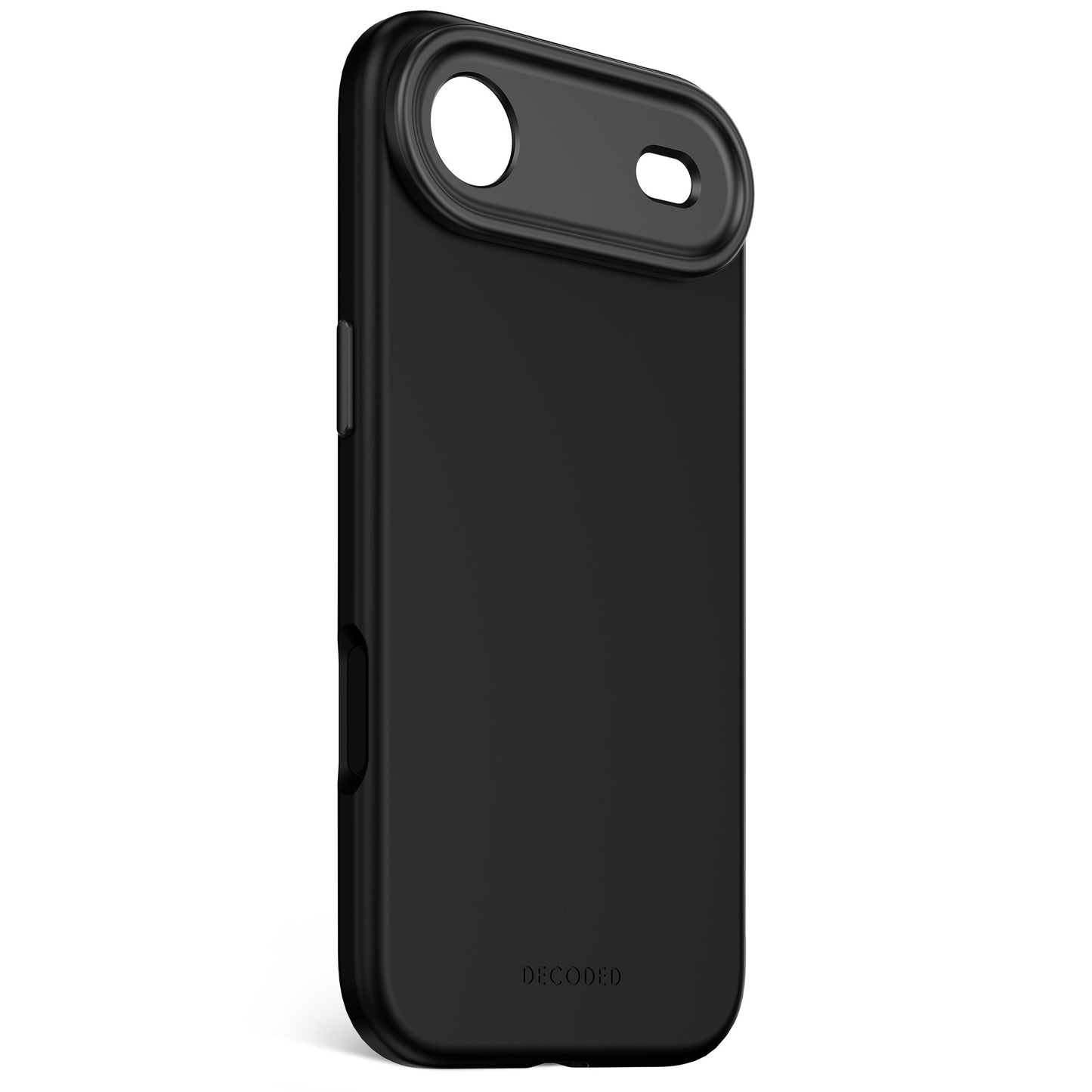 Husa de protectie DECODED Antimicrobian pentru iPhone Air, Silicon, Phantom Black
