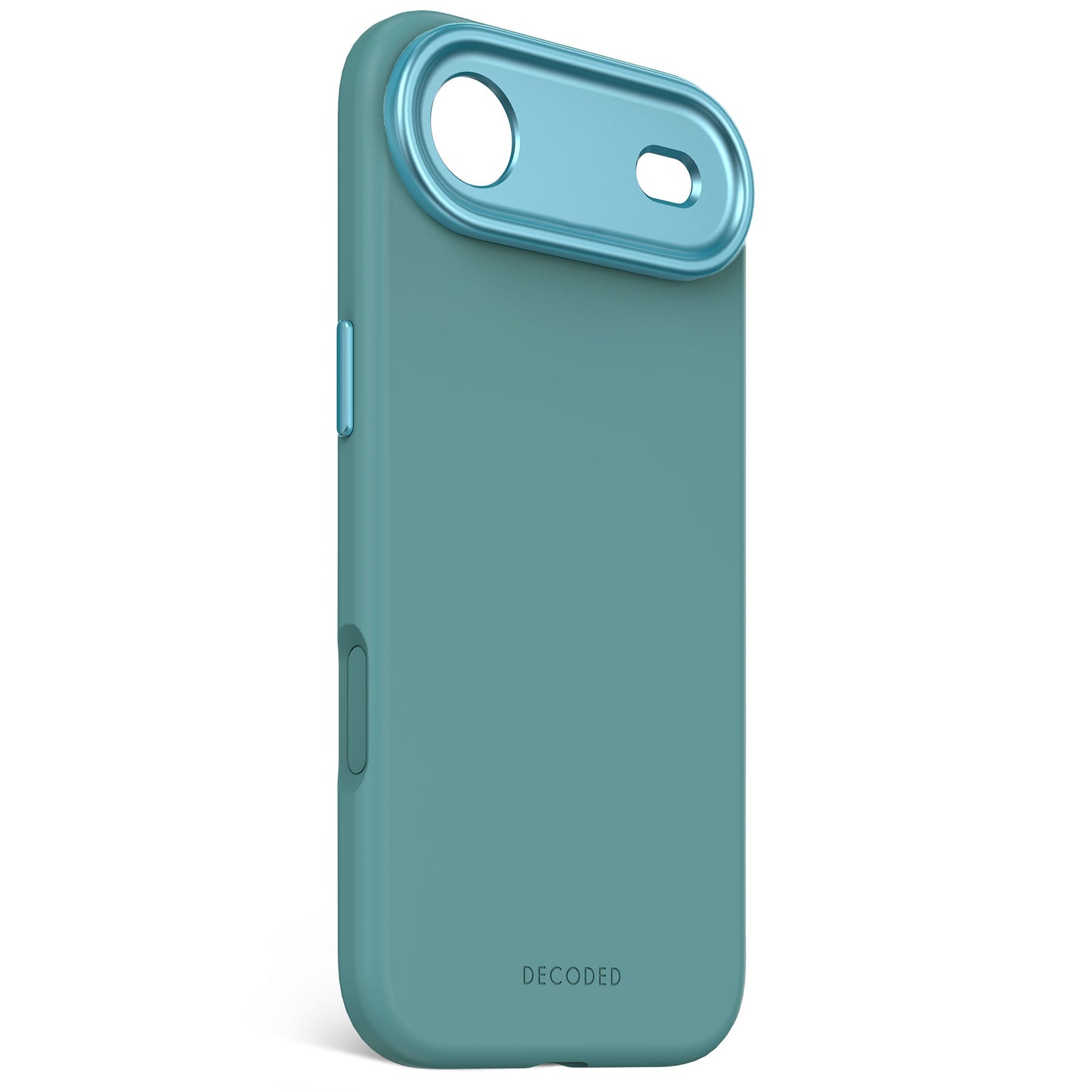 Husa de protectie DECODED Antimicrobian pentru iPhone Air, Silicon, Retro Blue