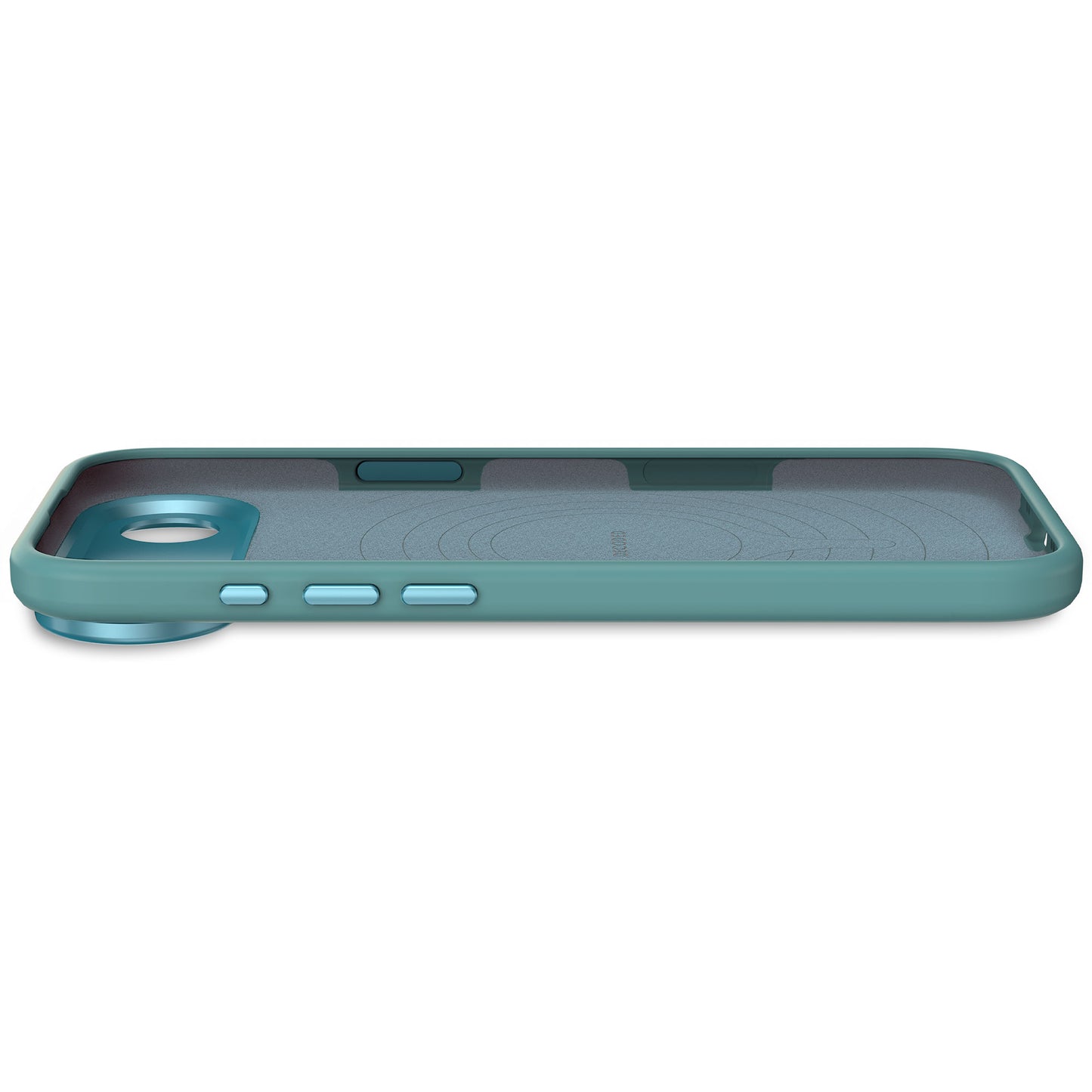 Husa de protectie DECODED Antimicrobian pentru iPhone Air, Silicon, Retro Blue