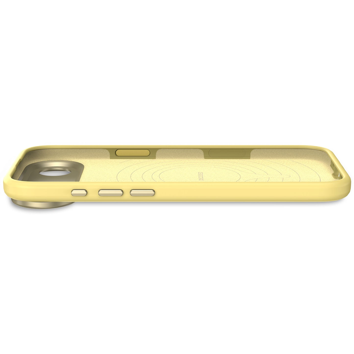 Husa de protectie DECODED Antimicrobian pentru iPhone Air, Silicon, Yuma Yellow