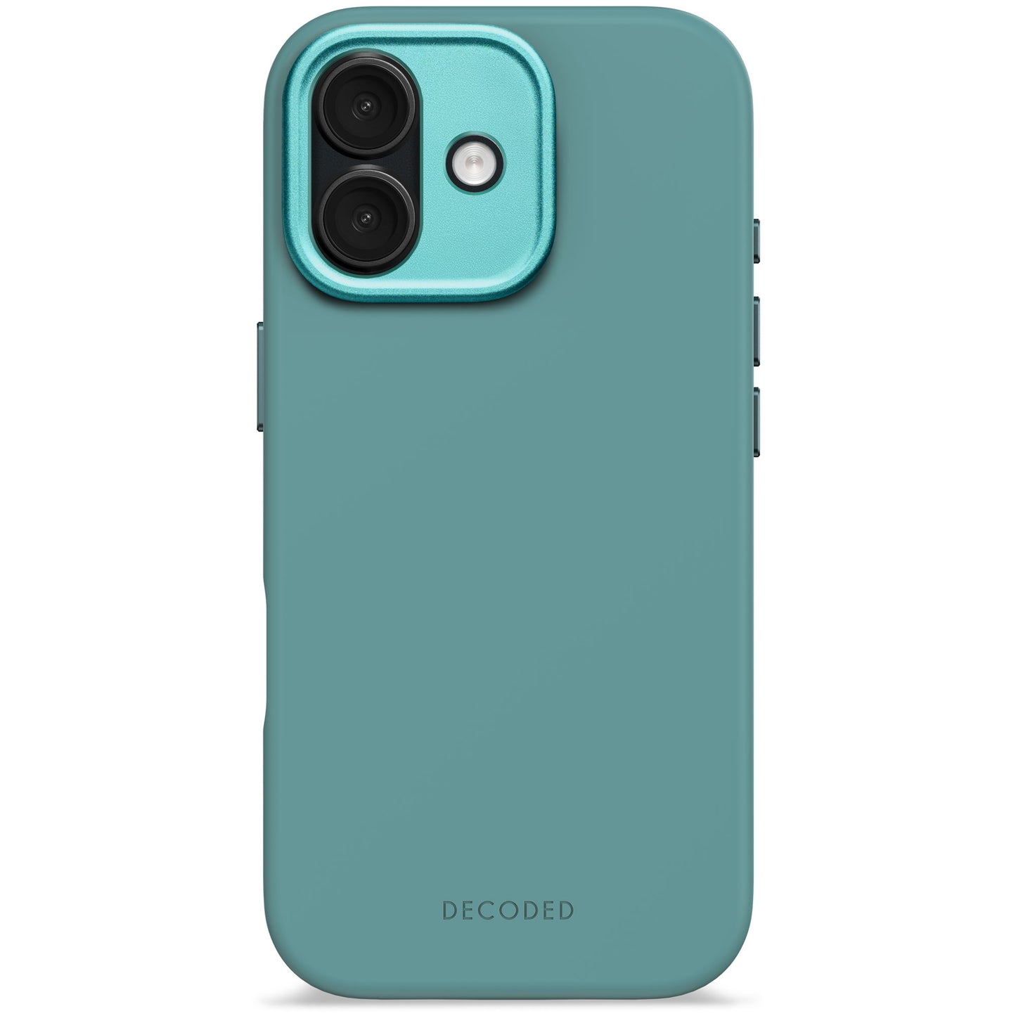 Husa de protectie DECODED Antimicrobian pentru iPhone 17, Silicon, Retro Blue