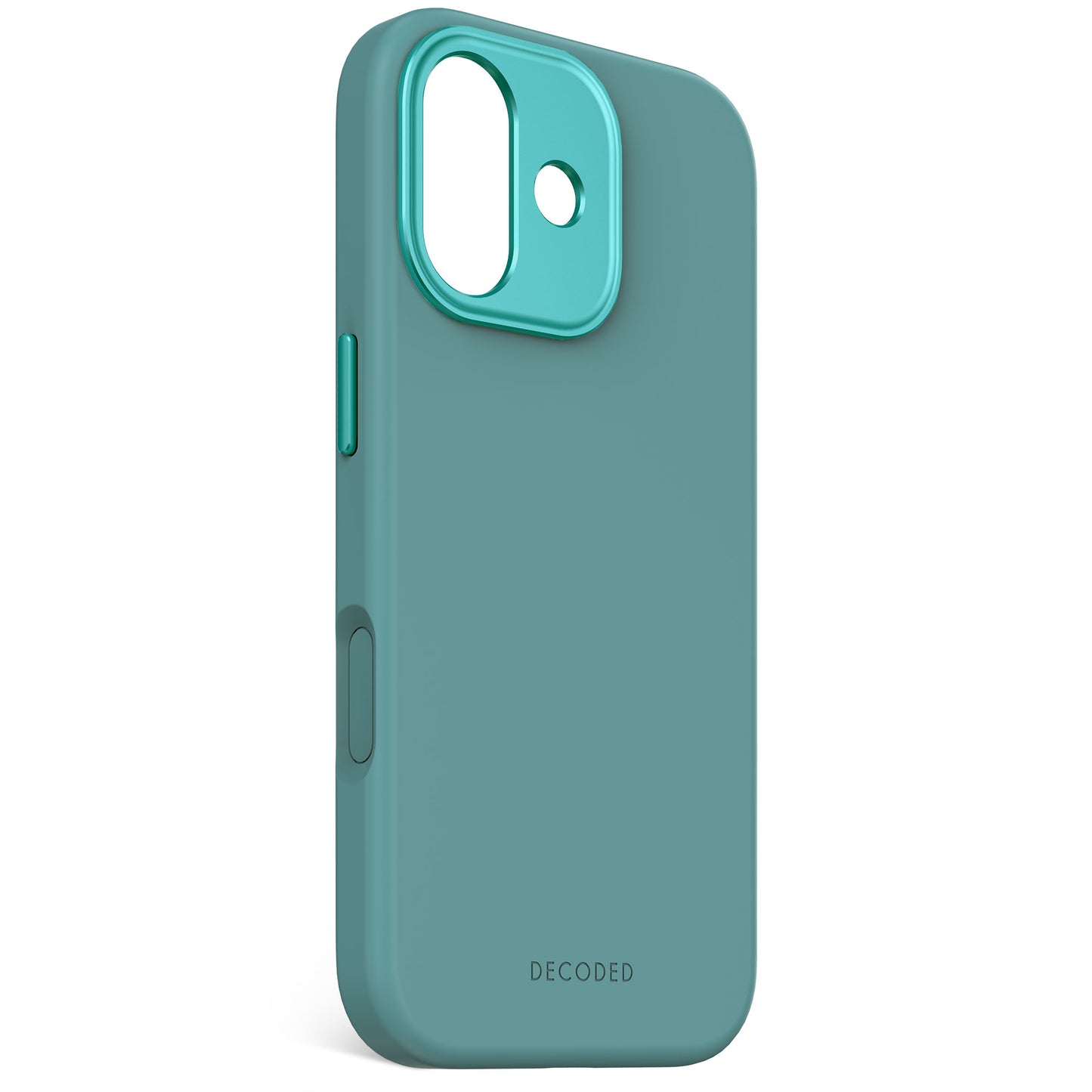 Husa de protectie DECODED Antimicrobian pentru iPhone 17, Silicon, Retro Blue