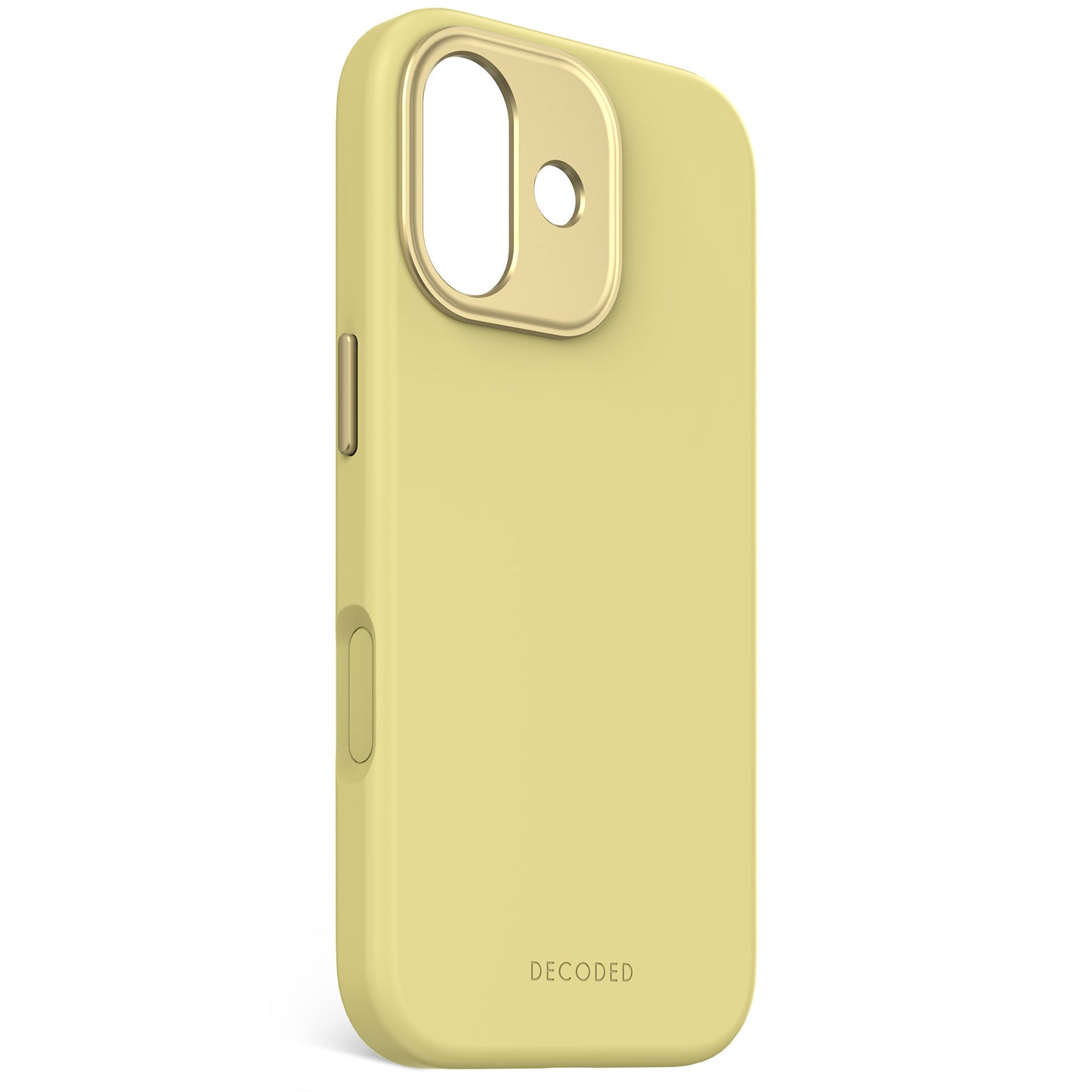 Husa de protectie DECODED Antimicrobian pentru iPhone 17, Silicon, Yuma Yellow