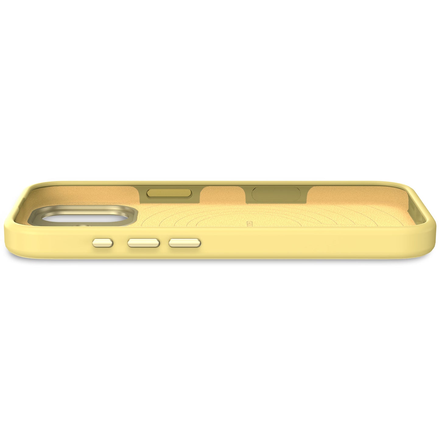 Husa de protectie DECODED Antimicrobian pentru iPhone 17, Silicon, Yuma Yellow
