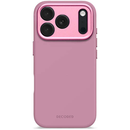 Husa de protectie DECODED Antimicrobian pentru iPhone 17 Pro, Silicon, Rosette