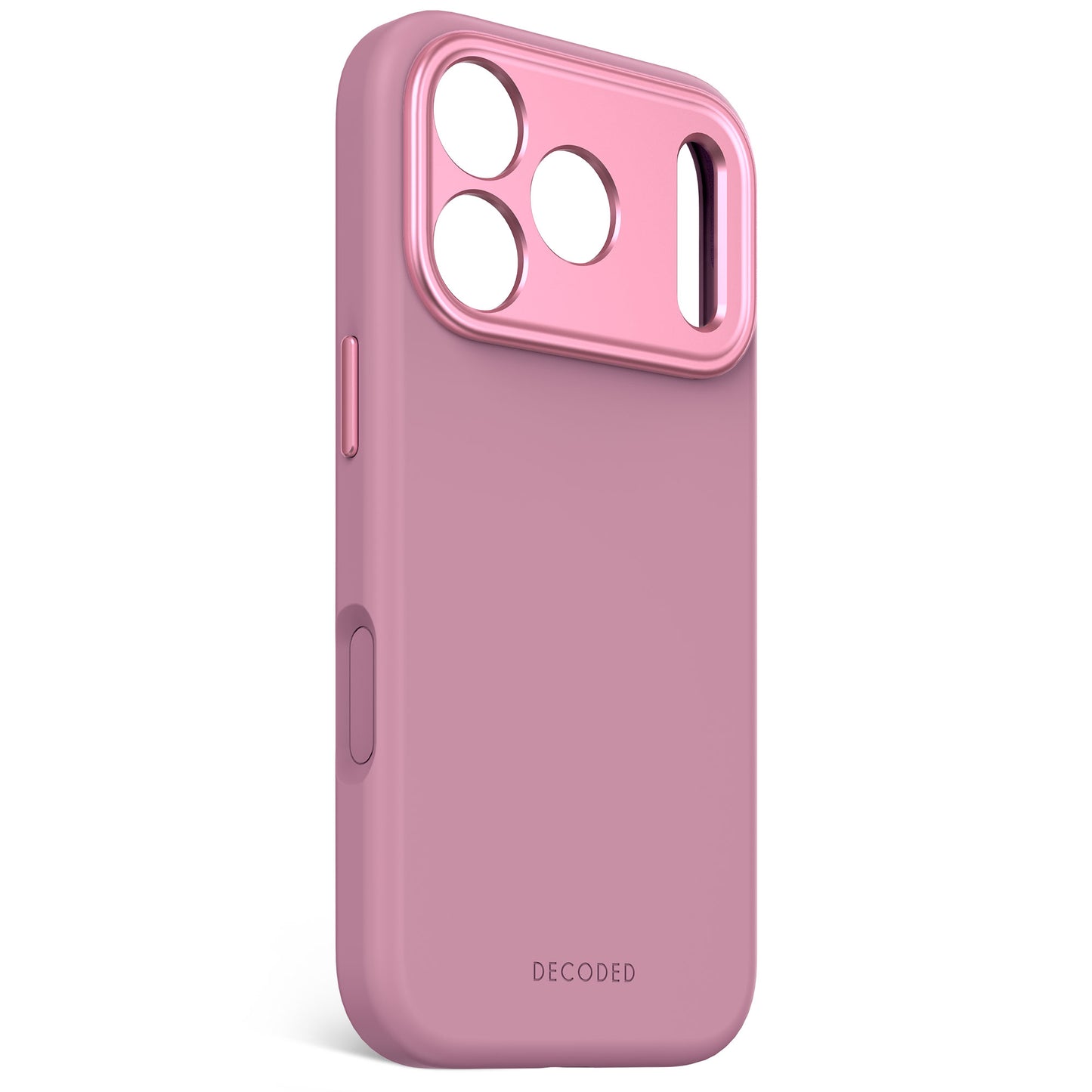 Husa de protectie DECODED Antimicrobian pentru iPhone 17 Pro, Silicon, Rosette