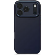 Husa de protectie DECODED Antimicrobian pentru iPhone 17 Pro, Silicon, True Navy