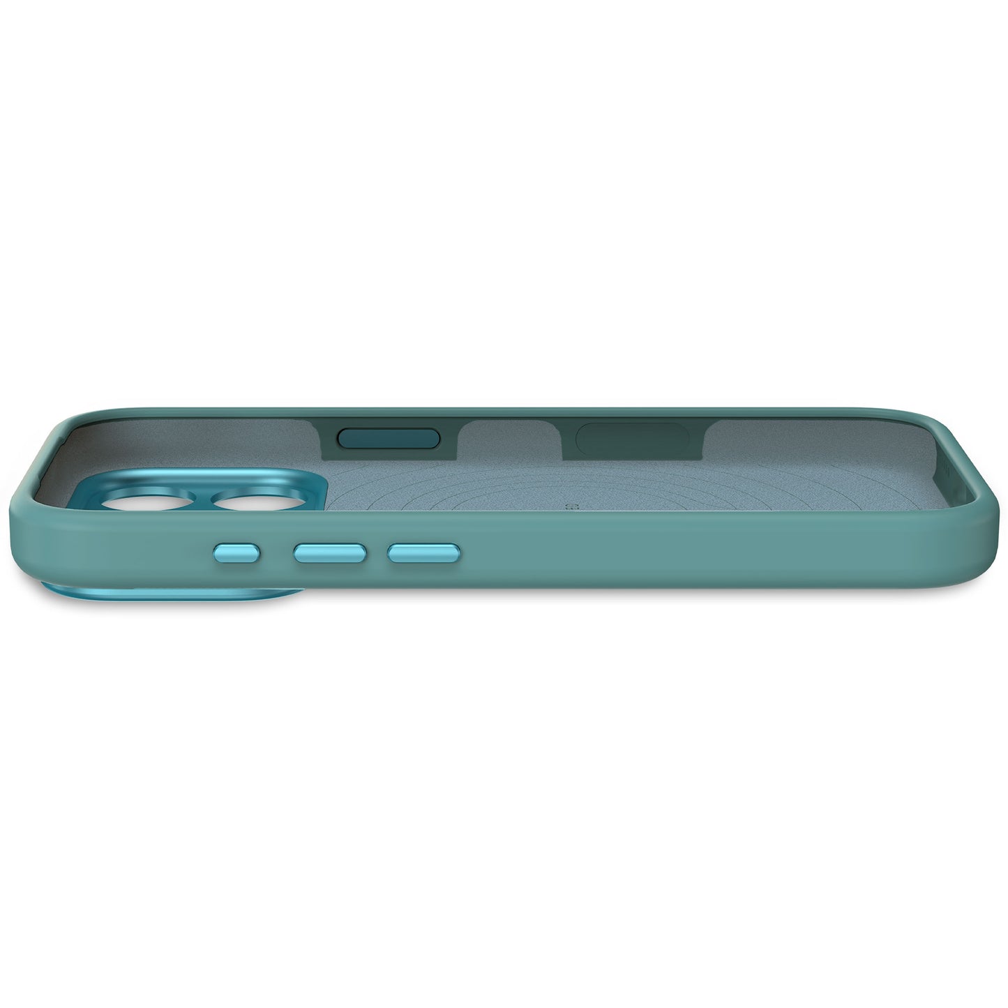 Husa de protectie DECODED Antimicrobian pentru iPhone 17 Pro Max, Silicon, Retro Blue