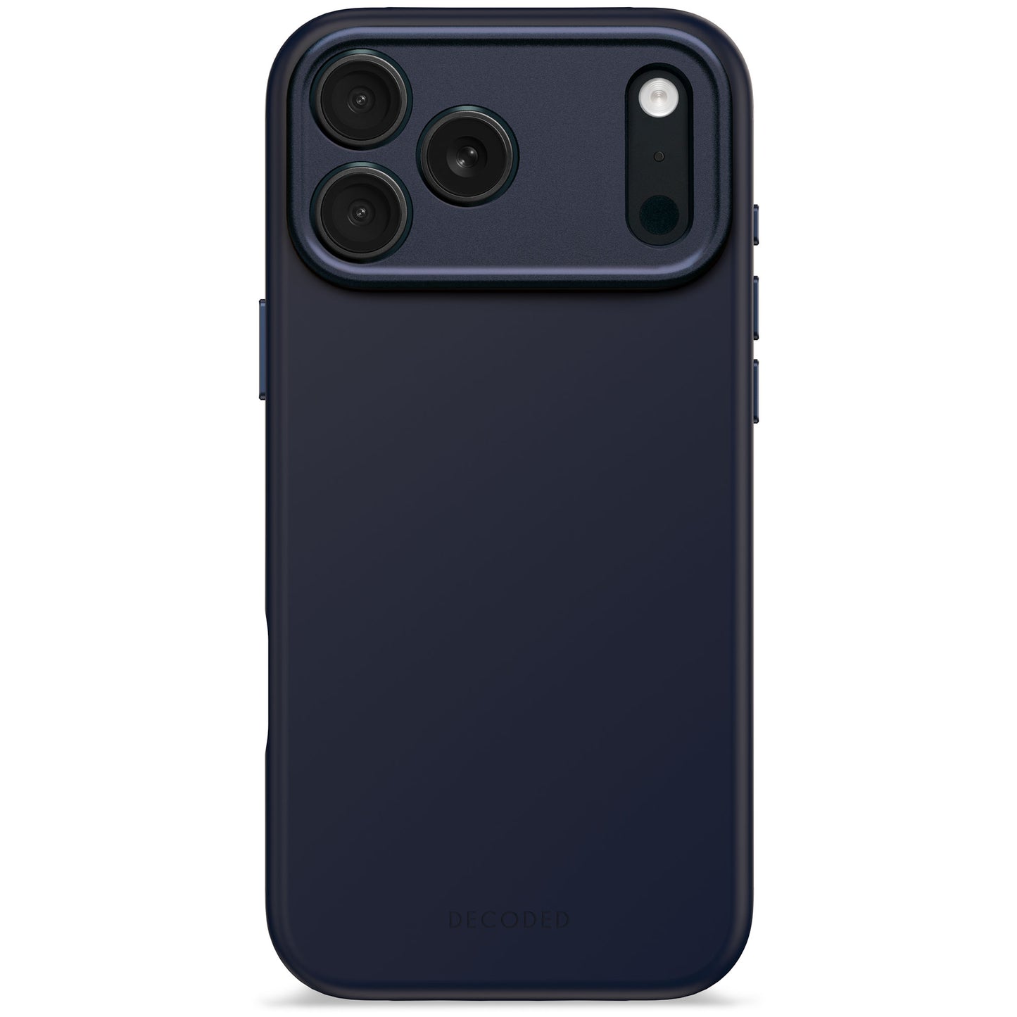 Husa de protectie DECODED Antimicrobian pentru iPhone 17 Pro Max, Silicon, True Navy