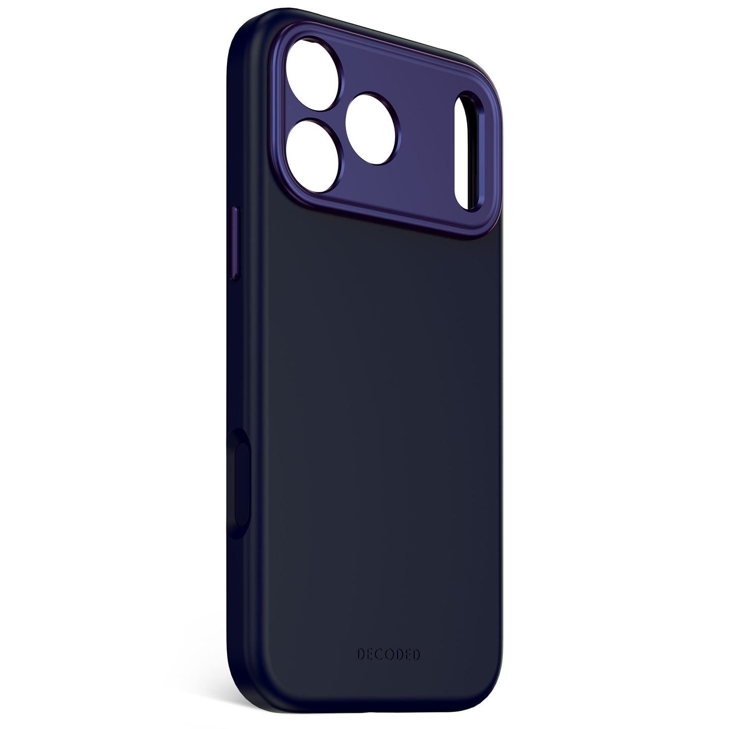 Husa de protectie DECODED Antimicrobian pentru iPhone 17 Pro Max, Silicon, True Navy