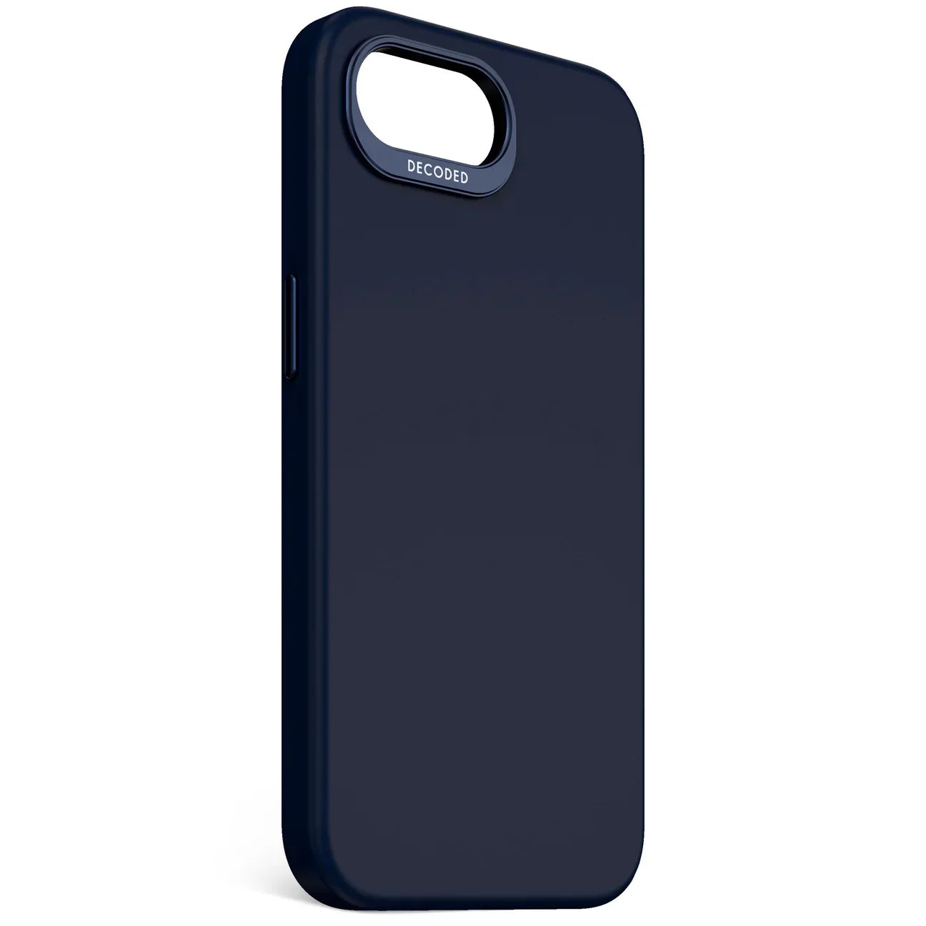 Husa Decoded anti-microbian cu MagSafe pentru iPhone 16e/17e, Silicon, Blue Navy