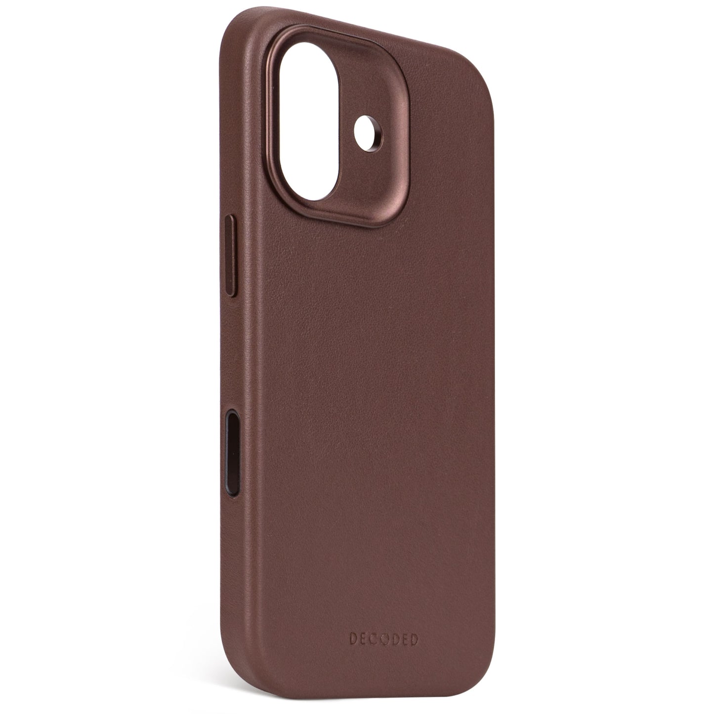 Husa de protectie DECODED pentru iPhone 17, Piele, Maro