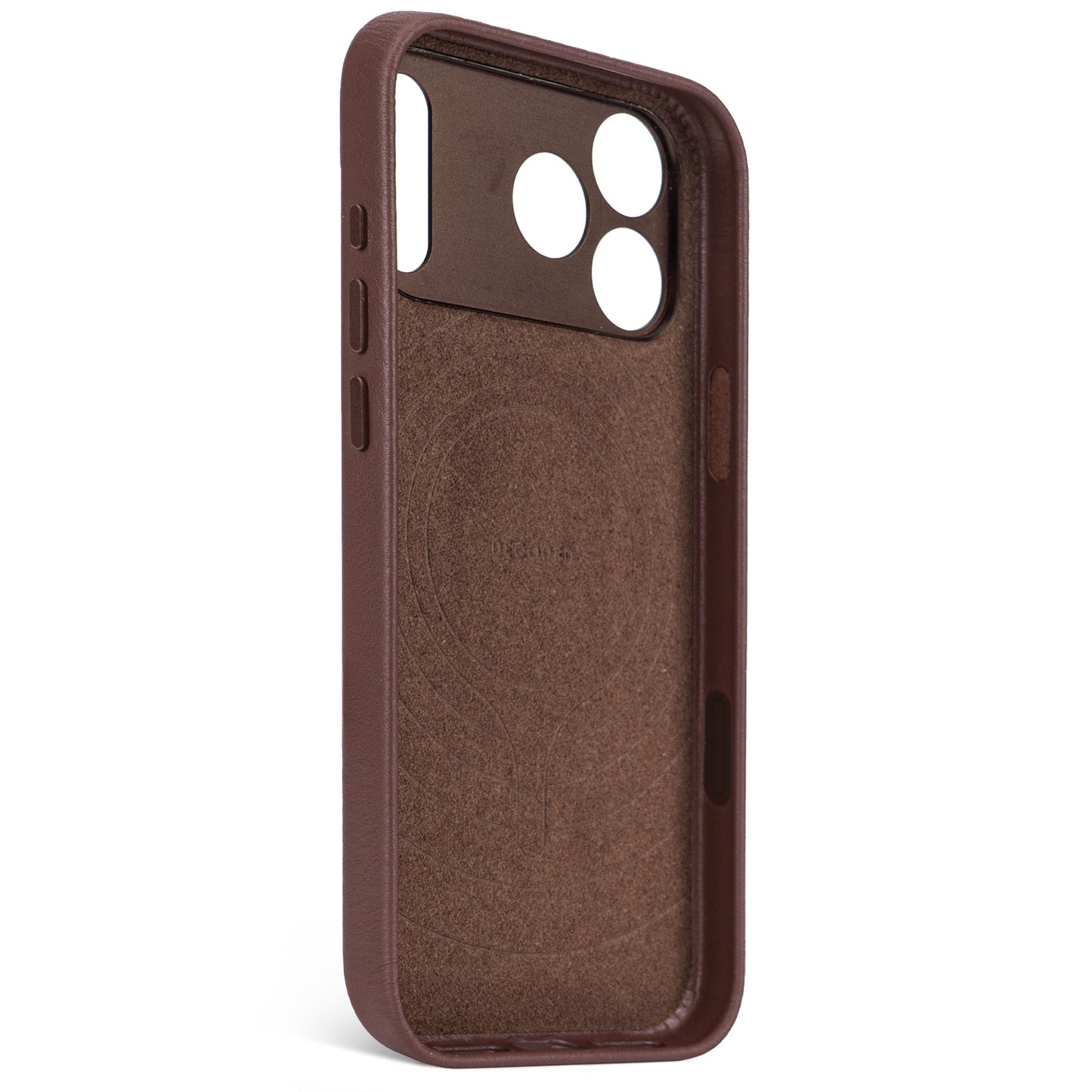 Husa de protectie DECODED pentru iPhone 17 Pro, Piele, Maro