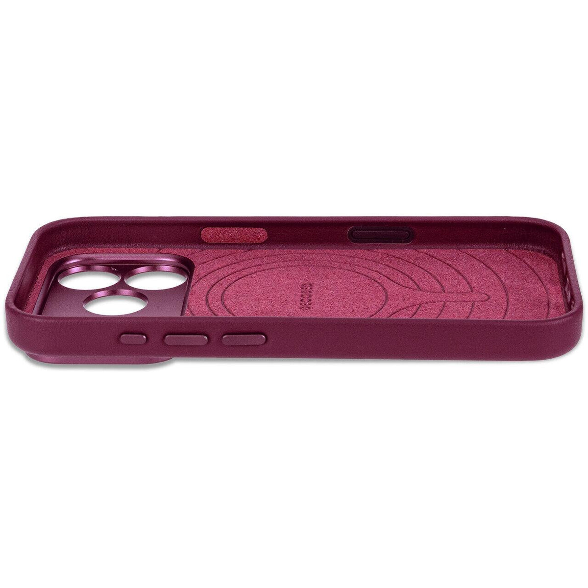 Husa de protectie DECODED pentru iPhone 18 Pro Max, Piele, Burgundy