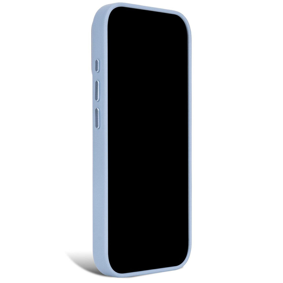 Husa de protectie DECODED pentru iPhone 18 Pro Max, Piele, Albastru deschis