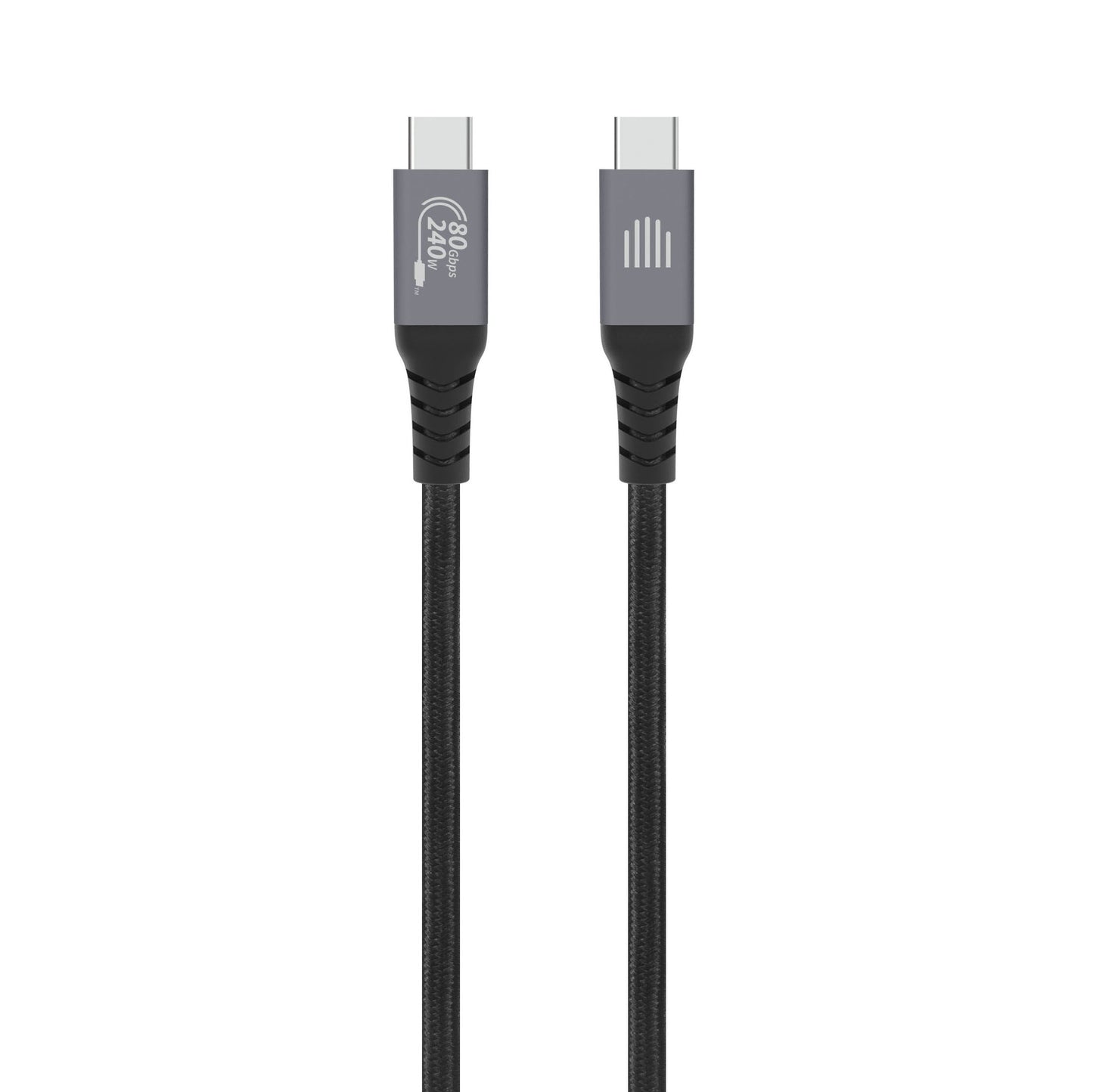 Cablu Thunderbolt DVICED, USB4, 80 Gbps, 240W, Negru