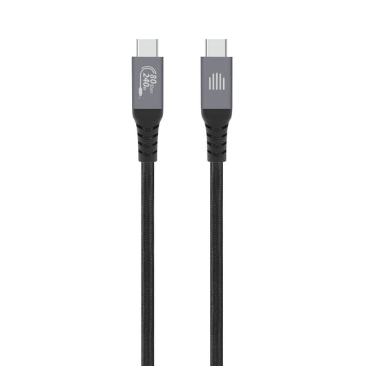 Cablu Thunderbolt DVICED, USB4, 80 Gbps, 240W, Negru