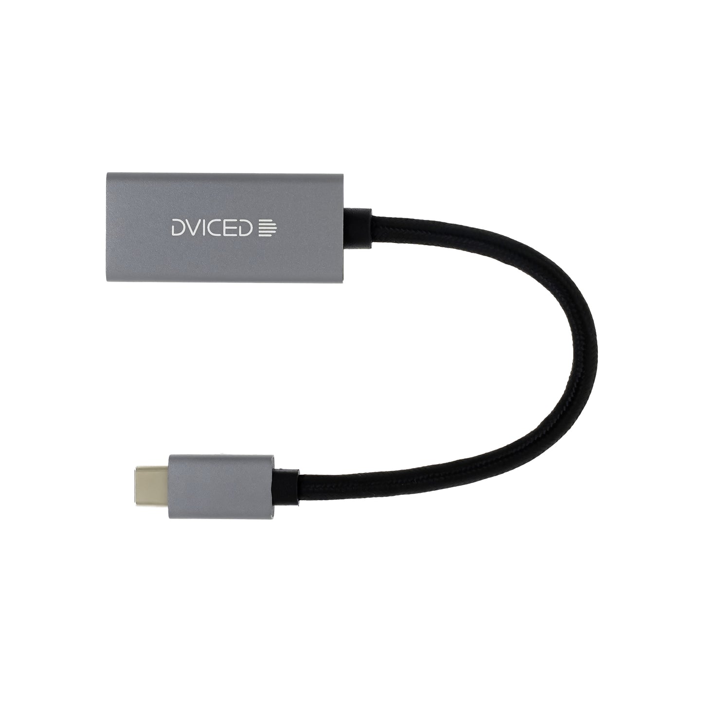 Adaptor DVICED USB-C la HDMI, Gri