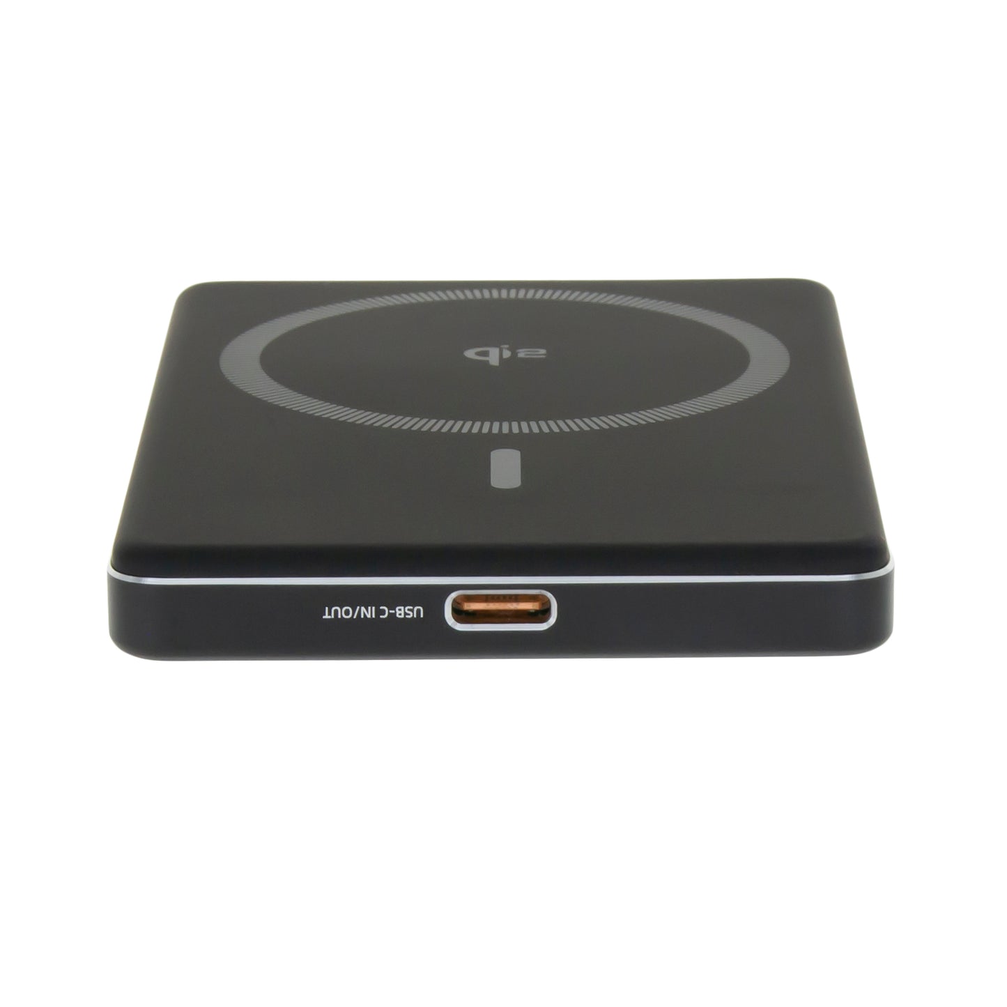 Baterie externa DVICED ultrasubtire, 5.000 mAh, Qi2, MagSafe, Negru