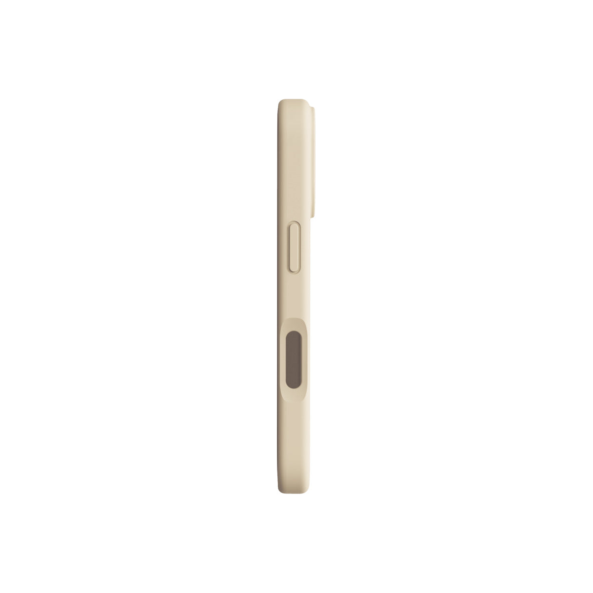 Husă de protectie DVICED din silicon pentru iPhone 17, Bej