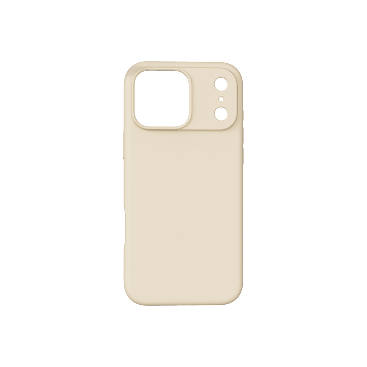 Husă de protectie DVICED din silicon pentru iPhone 17 Pro Max, Bej