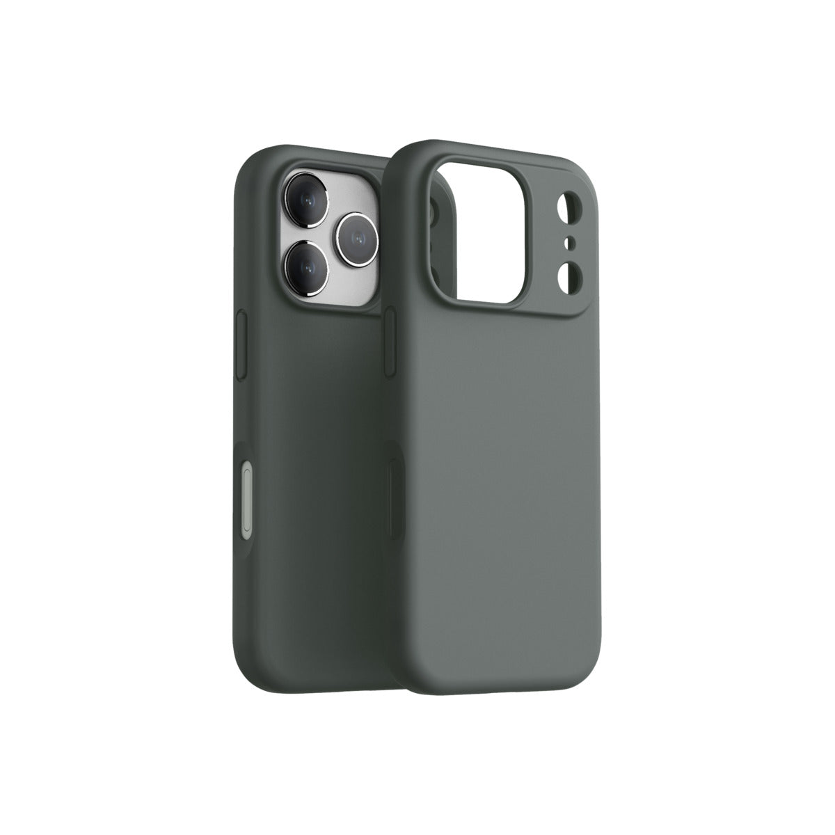 Husă de protectie DVICED din silicon pentru iPhone 17 Pro, Gri