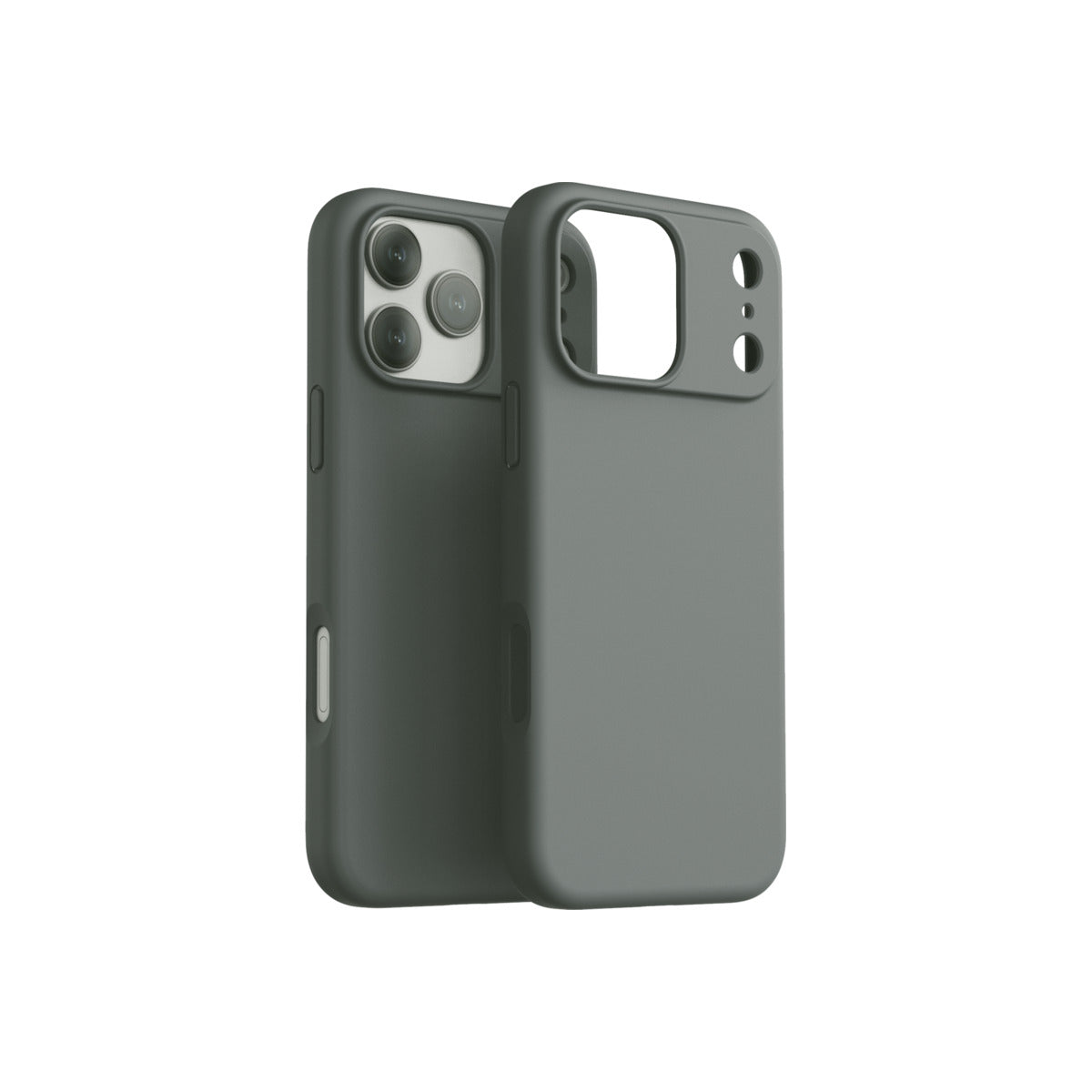 Husă de protectie DVICED din silicon pentru iPhone 17 Pro Max, Gri