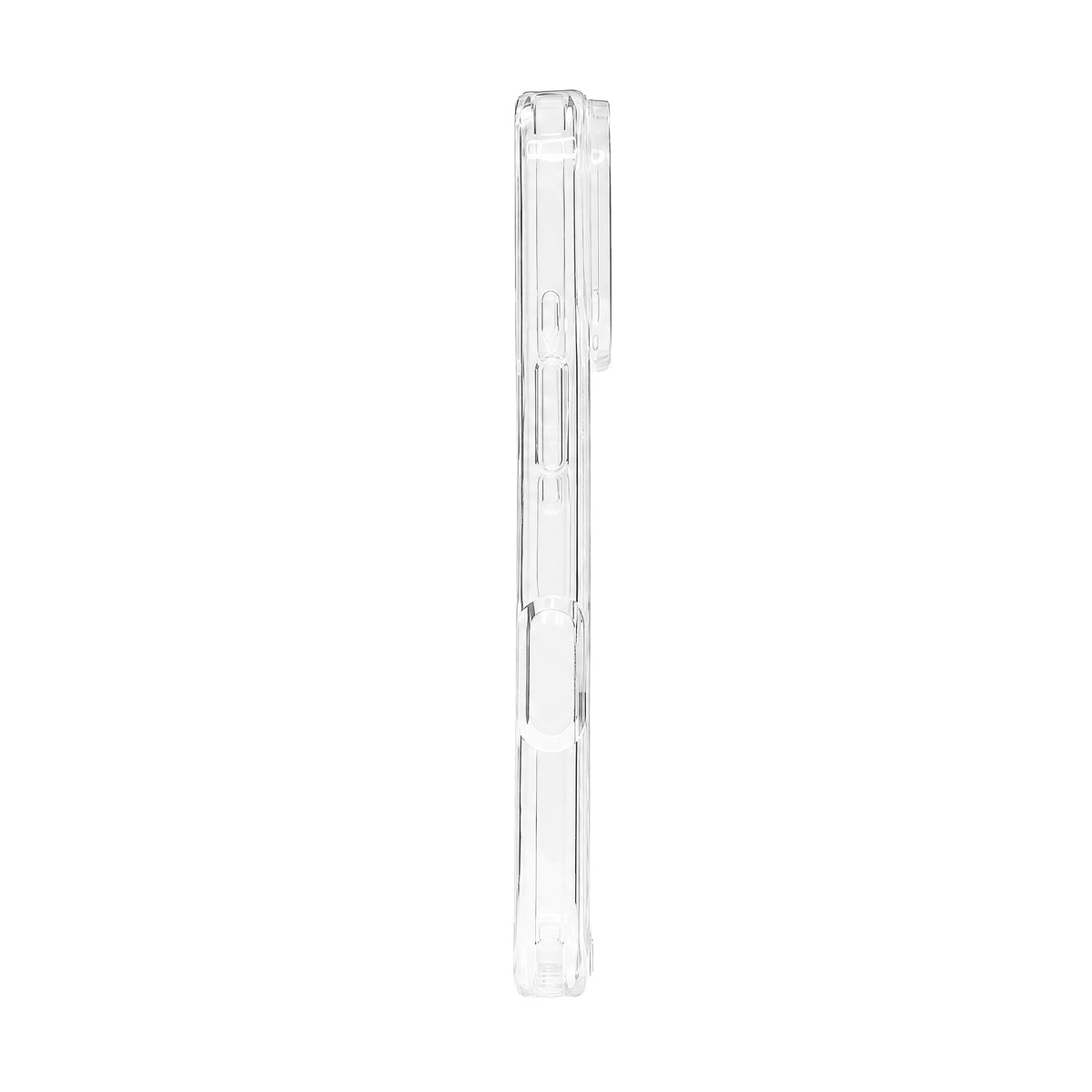 Husa de protectie DVICED pentru iPhone 18 Pro, Silicon, Transparent/Alb