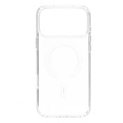 Husa de protectie DVICED pentru iPhone 18 Pro Max, Silicon, Transparent/Alb