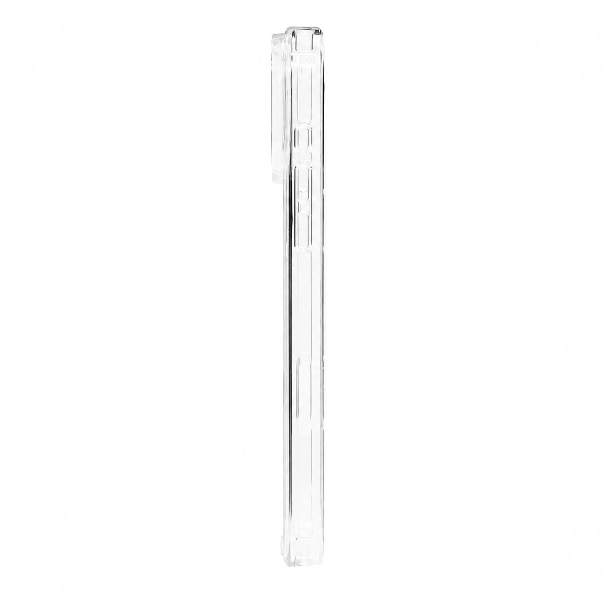 Husa de protectie DVICED pentru iPhone 18 Pro Max, Silicon, Transparent/Alb