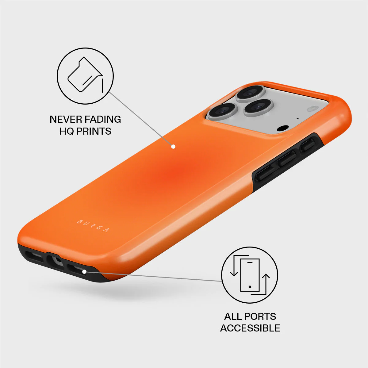 Husa de protectie Burga Flare Tough Magsafe Case pentru iPhone 17 Pro Max