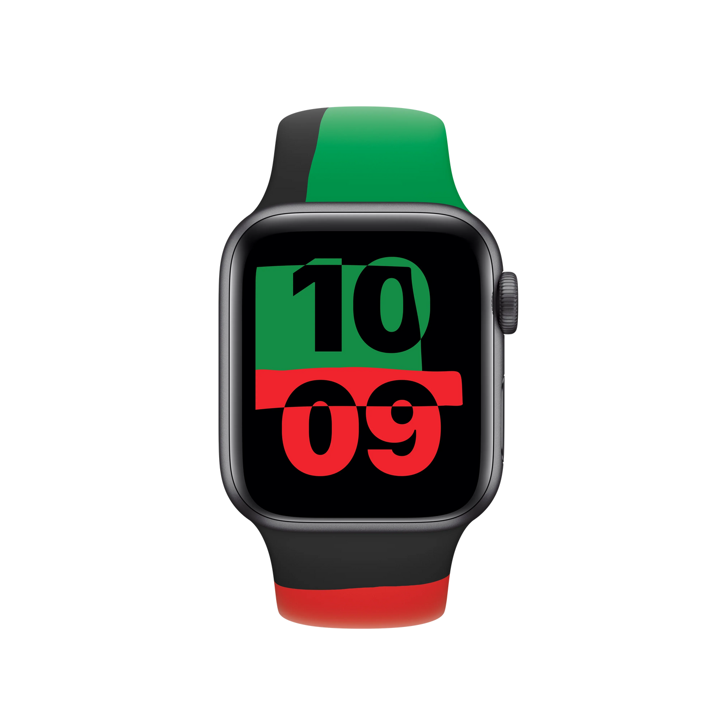 Curea Apple pentru Apple Watch 40mm Black Unity Sport Band - M/L - iSTYLE RO