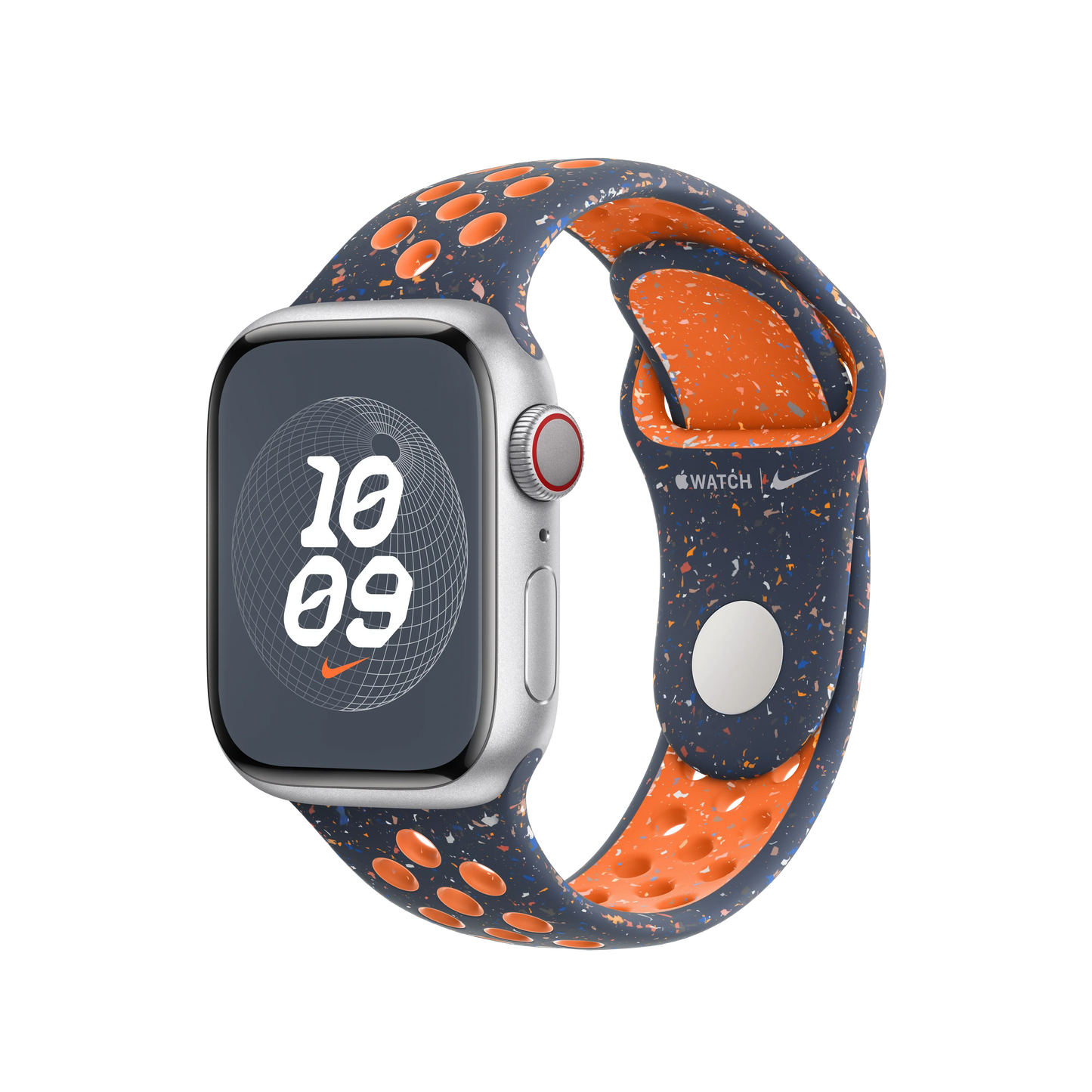Curea Apple pentru Apple Watch 41mm Blue Flame Nike Sport Band - M/L - iSTYLE RO