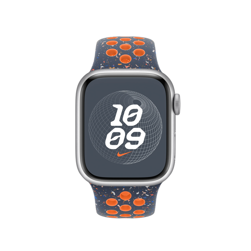 Curea Apple pentru Apple Watch 41mm Blue Flame Nike Sport Band - M/L - iSTYLE RO