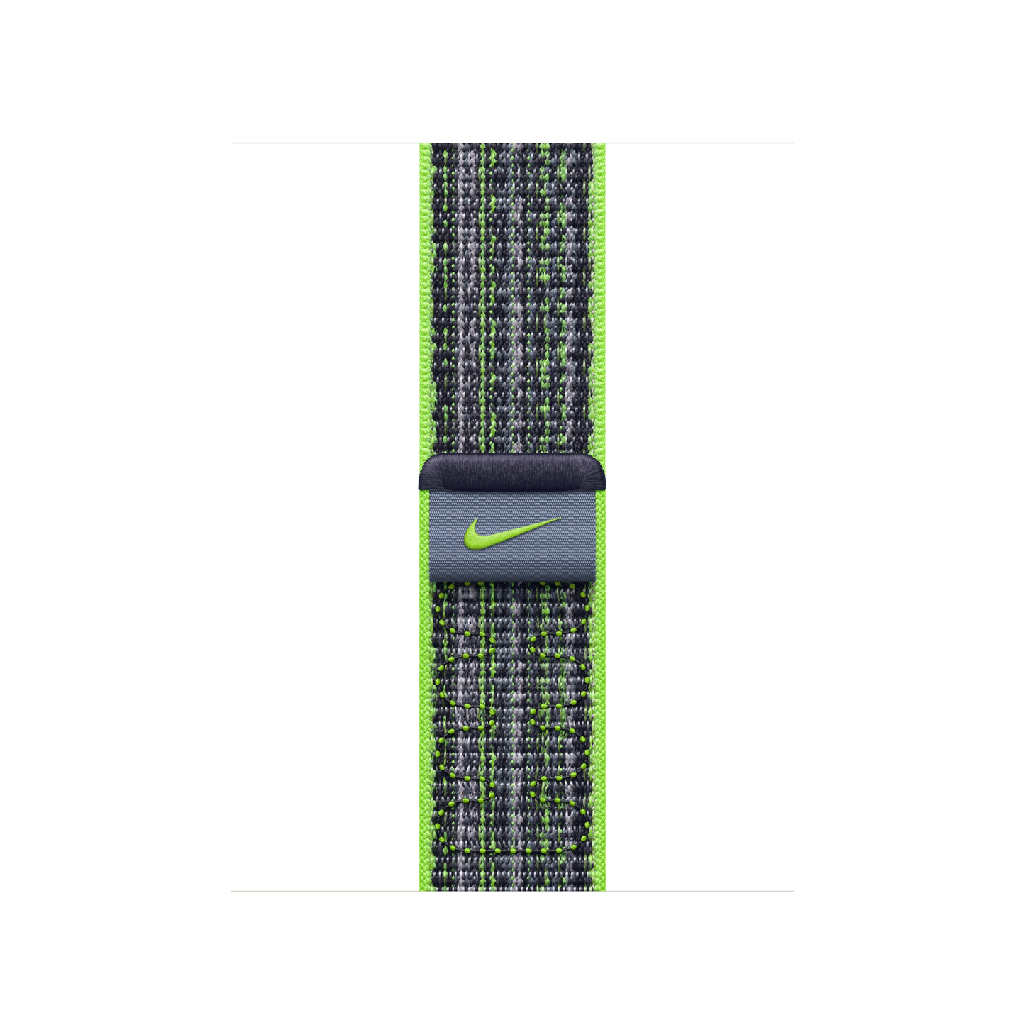 Curea Apple pentru Apple Watch 41mm Bright Green/Blue Nike Sport Loop - iSTYLE RO