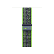 Curea Apple pentru Apple Watch 41mm Bright Green/Blue Nike Sport Loop - iSTYLE RO