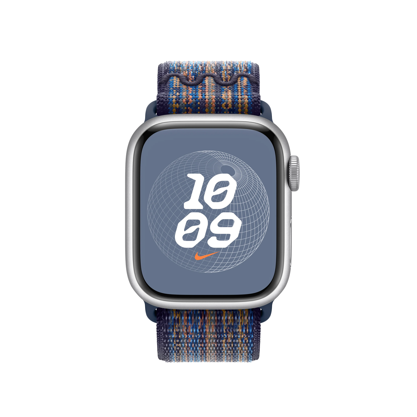 Curea Apple pentru Apple Watch 41mm Game Royal/Orange Nike Sport Loop - iSTYLE RO