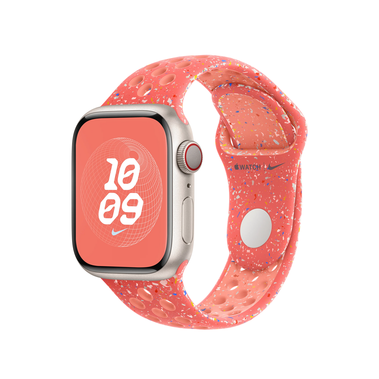 Curea Apple pentru Apple Watch 41mm Magic Ember Nike Sport Band - M/L - iSTYLE RO