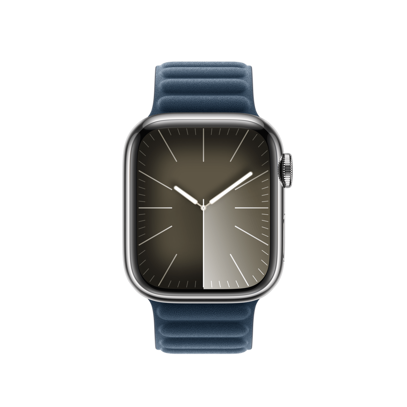 Curea Apple pentru Apple Watch 41mm Pacific Blue Magnetic Link - M/L - iSTYLE RO