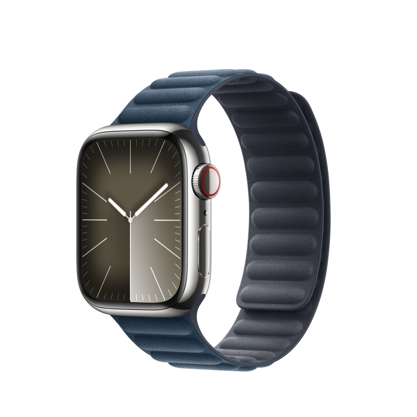 Curea Apple pentru Apple Watch 41mm Pacific Blue Magnetic Link - S/M - iSTYLE RO